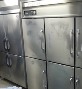 ジアミスティー®による業務用冷蔵庫の除菌